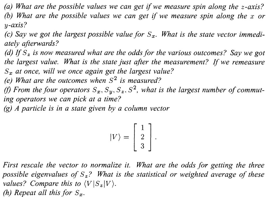 Solved Problem 9 5 11 Important Quantum Problem Conside Chegg Com