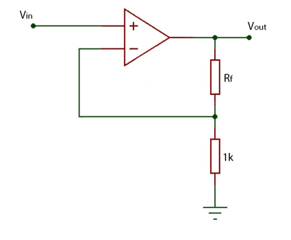 Solved 1) A Sine wave is input for the Op-Amp circuit. For | Chegg.com