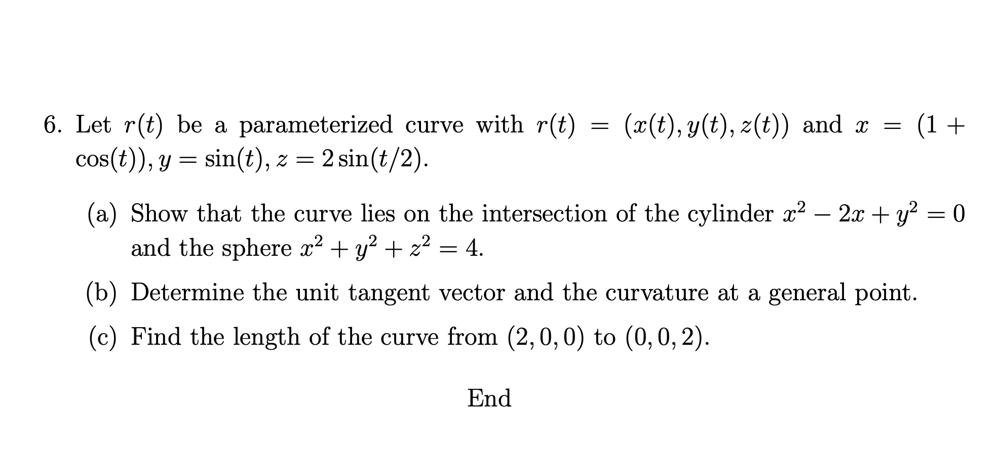 solved-6-let-r-t-be-a-parameterized-curve-with-chegg