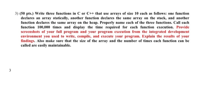 Solved 1) (20 pts.) Consider the following C, C+or Java | Chegg.com