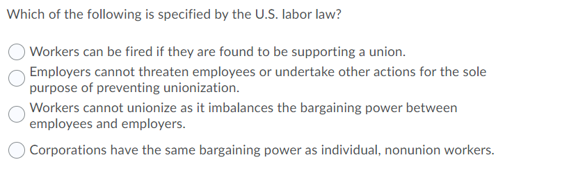 How might the bargaining power that workers have in a union