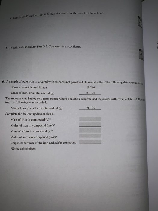 experiment 7 prelaboratory assignment empirical formulas