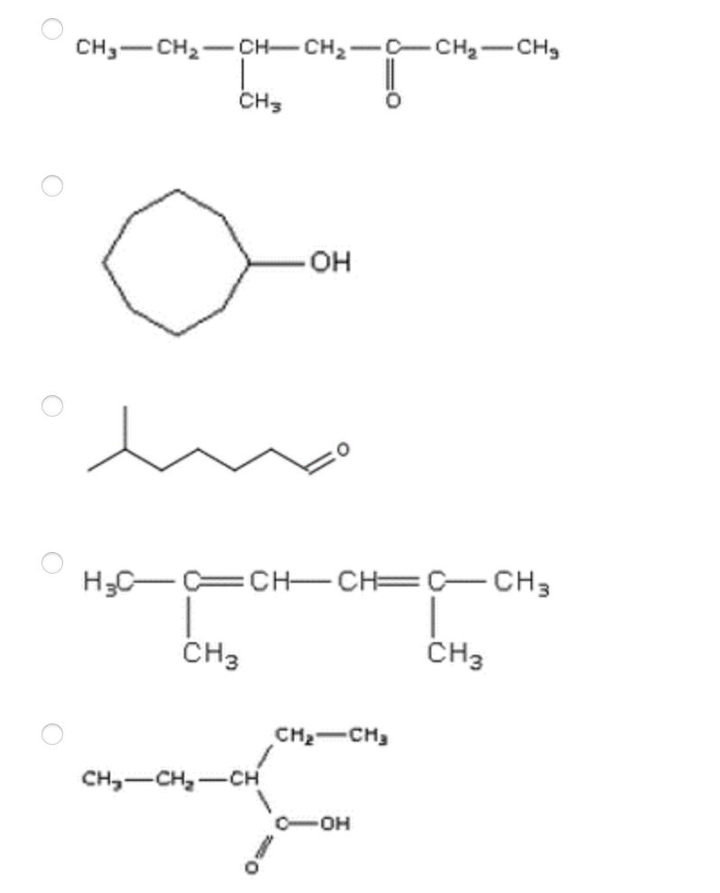 Solved Which of the following molecules matches the IR | Chegg.com