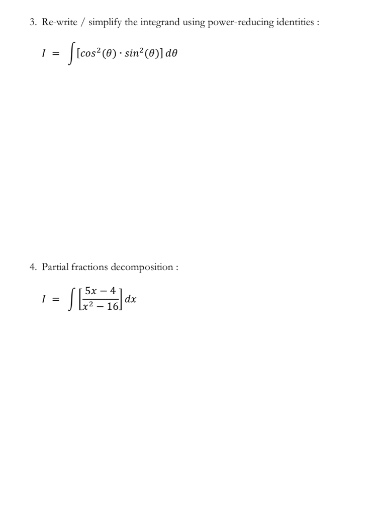 Solved Evaluate each indefinite integral using the indicated | Chegg.com