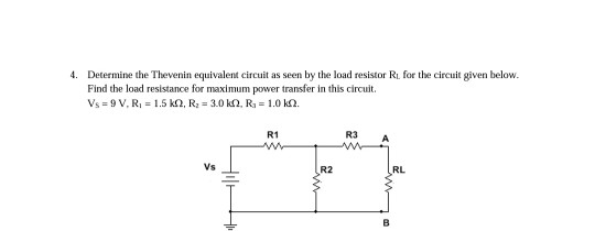 Solved Determine the Thevenin equivalent circuit as seen by | Chegg.com