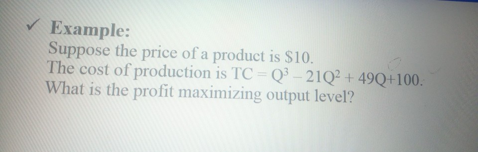 Solved Example: Suppose the price of a product is $10. The | Chegg.com