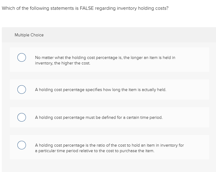 Which Of The Following Statements Regarding Matter Is False Solved Which of the following statements is FALSE regarding | Chegg.com