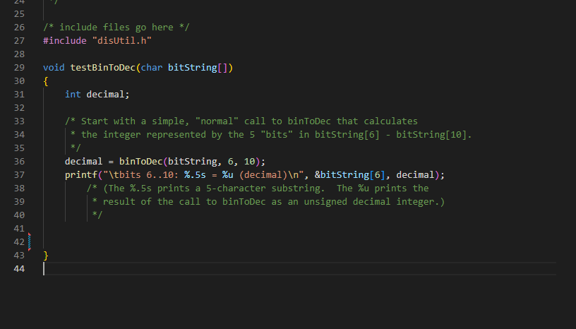 Solved This is a function whose sole purpose is to test | Chegg.com