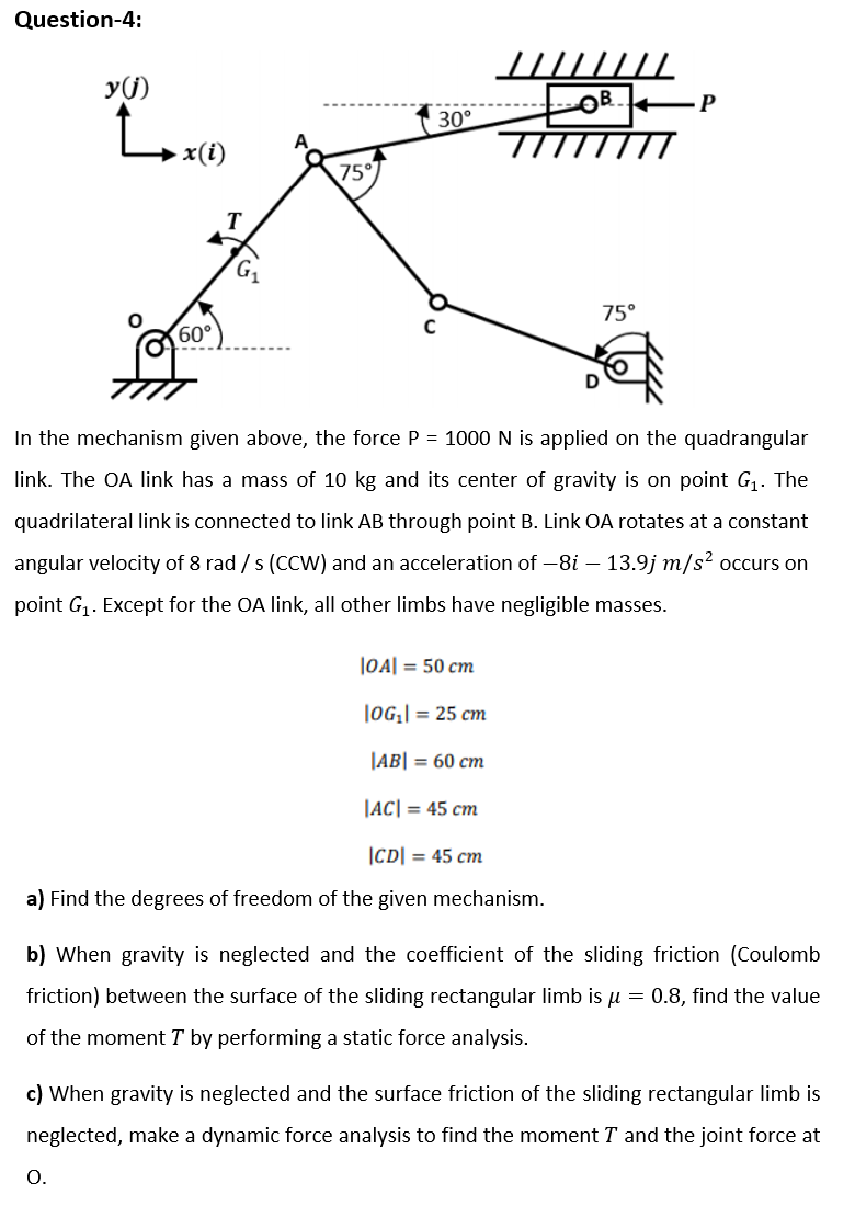 Question 4 Y I Ob P Loro 30 X I 75 T G 75 Chegg Com