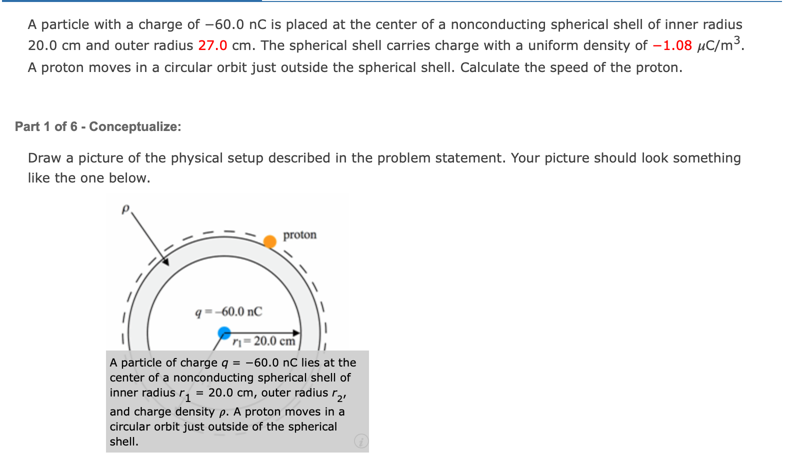 Solved A particle with a charge of -60.0 nC is placed at the | Chegg.com
