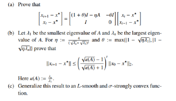 Solved 8.3 Heavy ball method. Given an nx n PD matrix A and | Chegg.com
