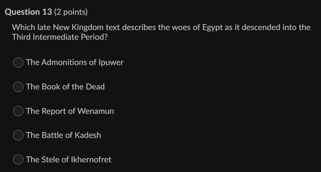 Solved Question 12 (2 points) Saved What group of invaders | Chegg.com