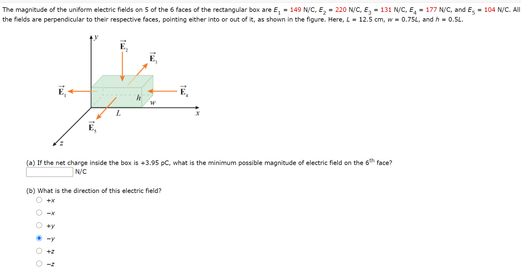 The Magnitude Of The Uniform Electric Fields On 5 Of Chegg Com