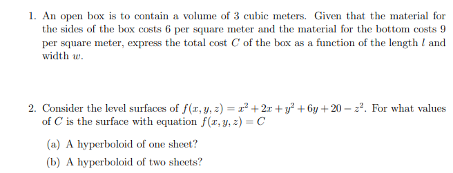 Solved Can you show me how to do these 2 questions, Thank | Chegg.com