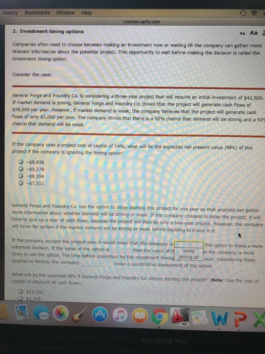 Solved History Bookmarks Window Help companies often need to