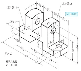 Solved 2x013 32 25 METRIC 35 FAO 3g BRASS 2 REQD | Chegg.com