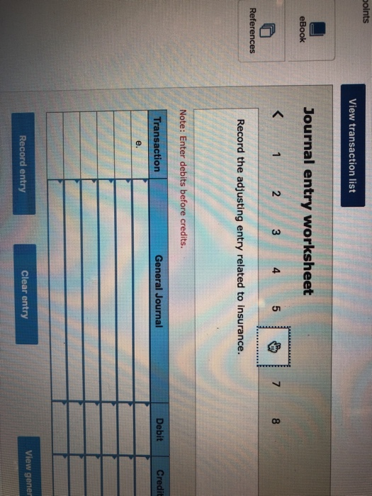 Solved: Help Save & E Exercise 3-5 Analyzing And Preparing... | Chegg.com