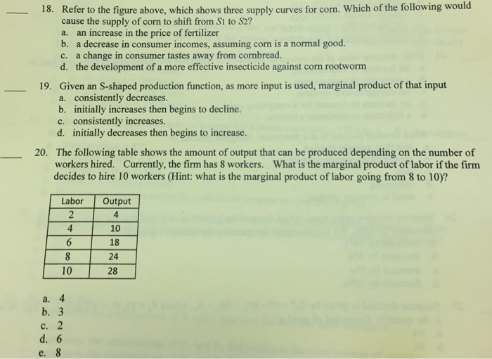 Solved 18. Refer to the figure above, which shows three | Chegg.com