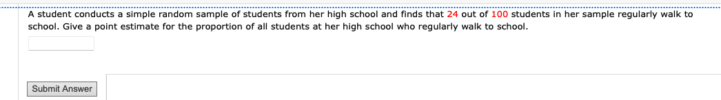 Solved A student conducts a simple random sample of students | Chegg.com