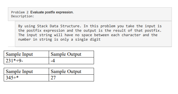 Solved Description: By using Stack Data Structure. In this | Chegg.com