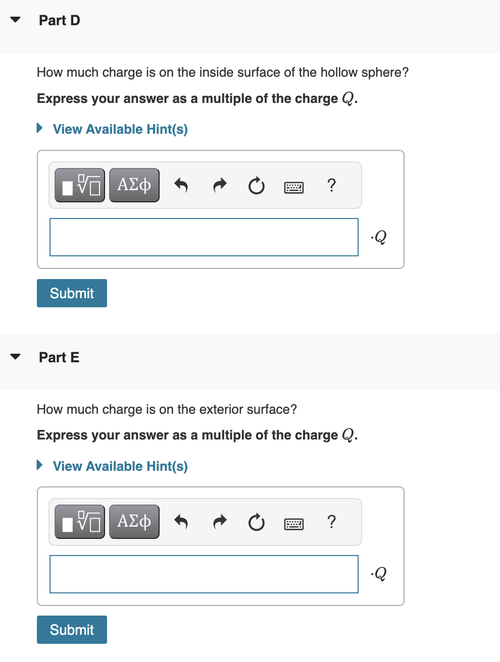 Solved Determine The Magnitude Of The Electric Field In The | Chegg.com