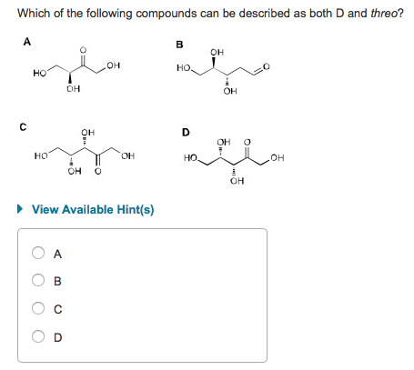 Solved Which of the following compounds can be described as | Chegg.com