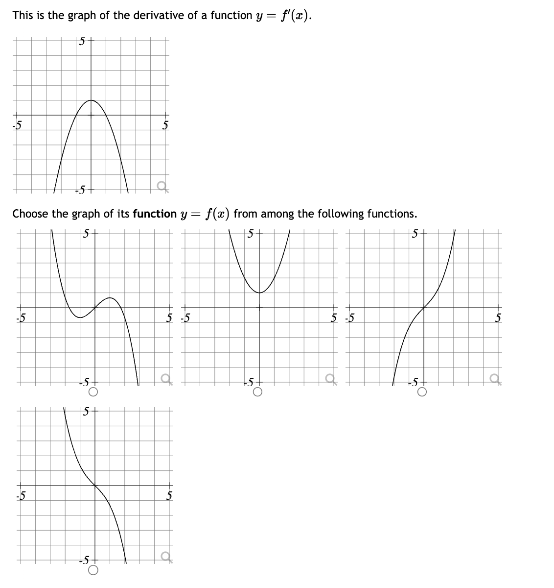 derivative graph of y x 3