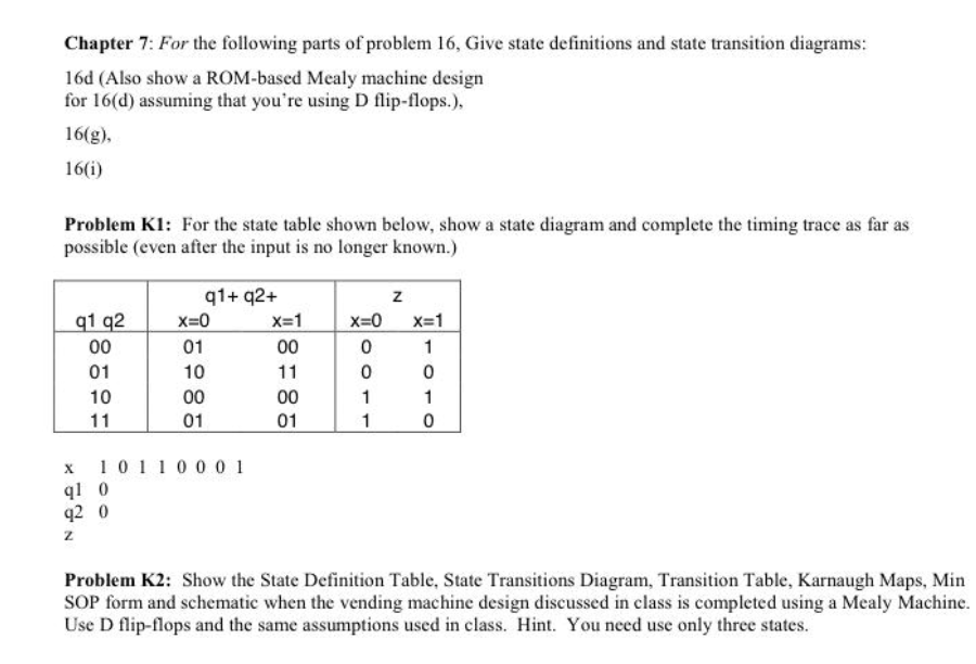 Solved Chapter 7: For the following parts of problem 16, | Chegg.com