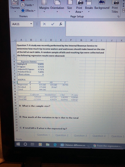 Solved Aa Fonts Effects Margins Orientation Sze Print Chegg