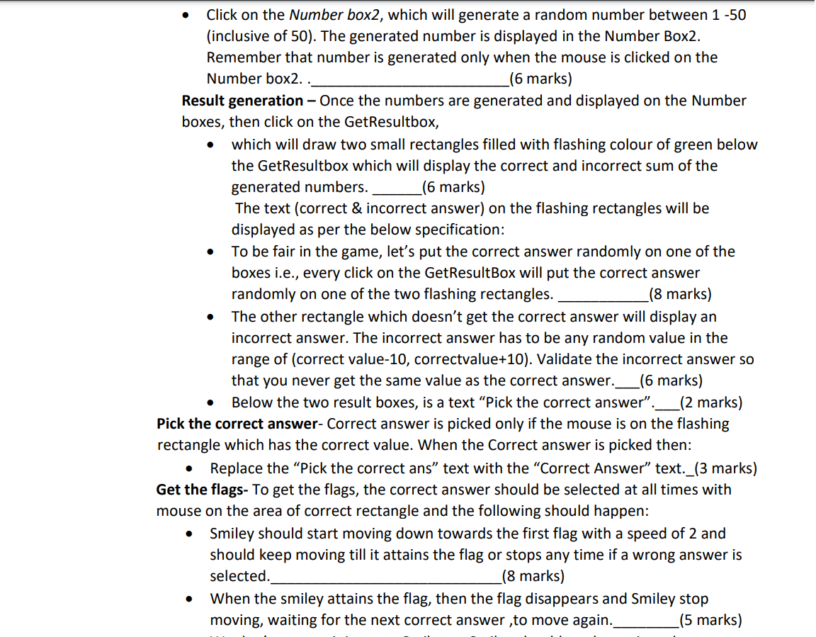 Solved The assignment aims to create a 2D game using | Chegg.com