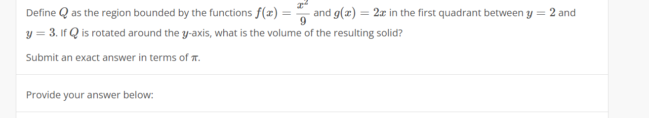 その他 Q. - The Almost Complete Q [Region 2] Solved Question Define Q as the region bounded by the