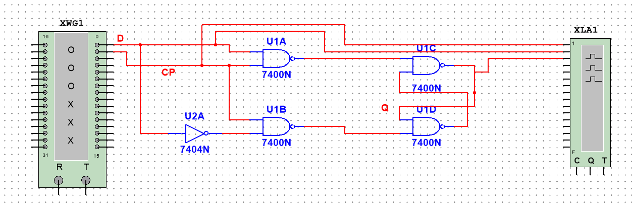 Solved Design a 2-bit modulo 8 ripple counter in Multisim | Chegg.com