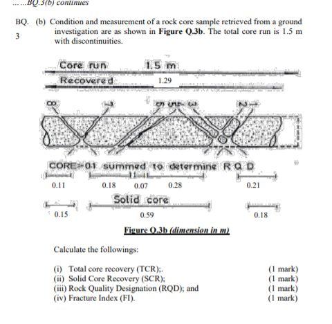 Solved .BQ.3(b) Continues BQ. (b) Condition And Measurement | Chegg.com