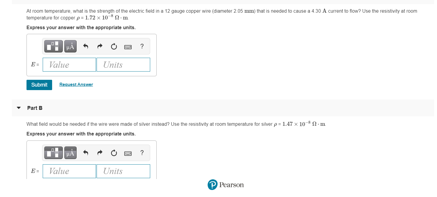 Solved At Room Temperature What Is The Strength Of The Chegg