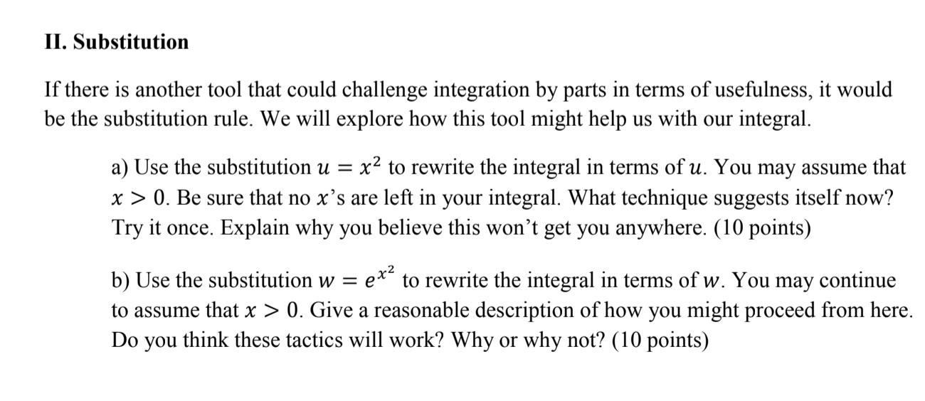 Mr Incredible doesn't like learning new methods, When you're supposed to  integrate by substitution but you only know how to do it by parts Submitted  by Lily Arama Sánchez