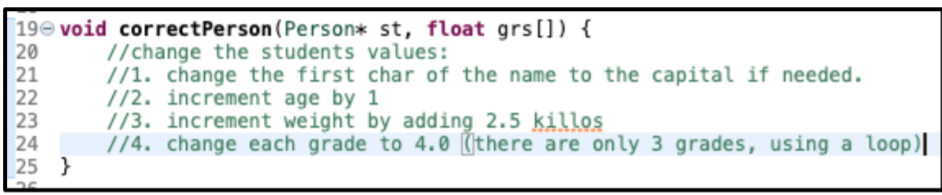 Solved C Language. Pointers as parameters. Write the program | Chegg.com