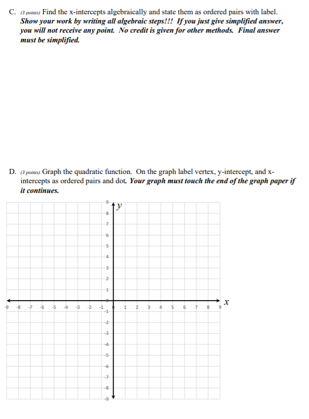 solved-for-the-quadratic-function-2-6-8-chegg
