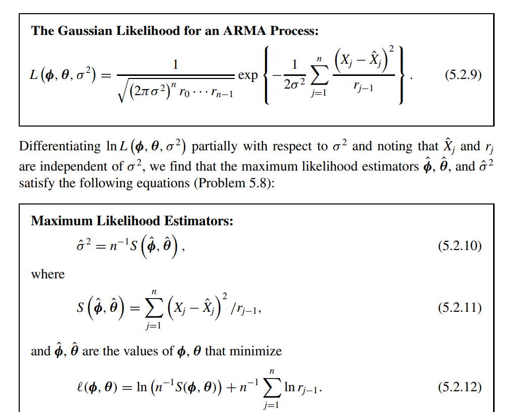 Solved 5.8 From the innovation form of the likelihood | Chegg.com
