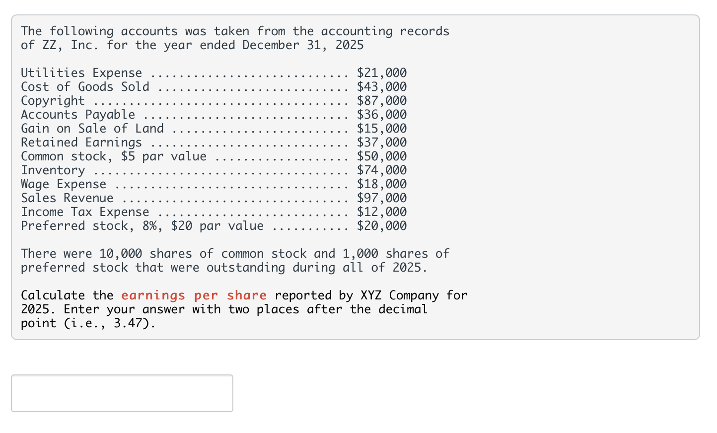 Solved The following accounts was taken from the accounting | Chegg.com