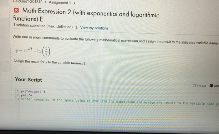Solved Please guys help it’s MATLAB I don’t know how to | Chegg.com