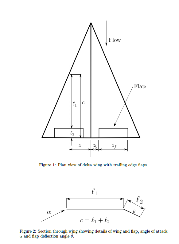 Solved Question 1 Consider an aircraft utilising a delta