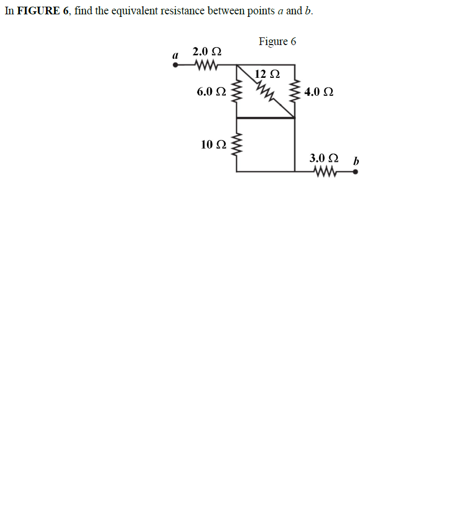 Solved Select One: A. 10 Ω B. 7 Ω C. 15 Ω D. 40 Ω E. 17 Ω | Chegg.com