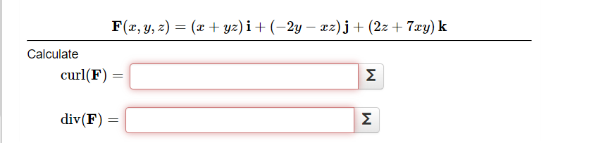 \[ \mathbf{F}(x, y, z)=(x+y z) \mathbf{i}+(-2 y-x z) \mathbf{j}+(2 z+7 x y) \mathbf{k} \] Calculate \[ \operatorname{curl}(\m