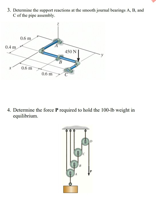 Solved Statics (Homework #4, Due On Apr. 1) 1. Determine The | Chegg.com