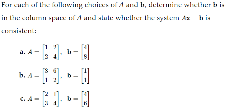 Solved For Each Of The Following Choices Of A And B, | Chegg.com