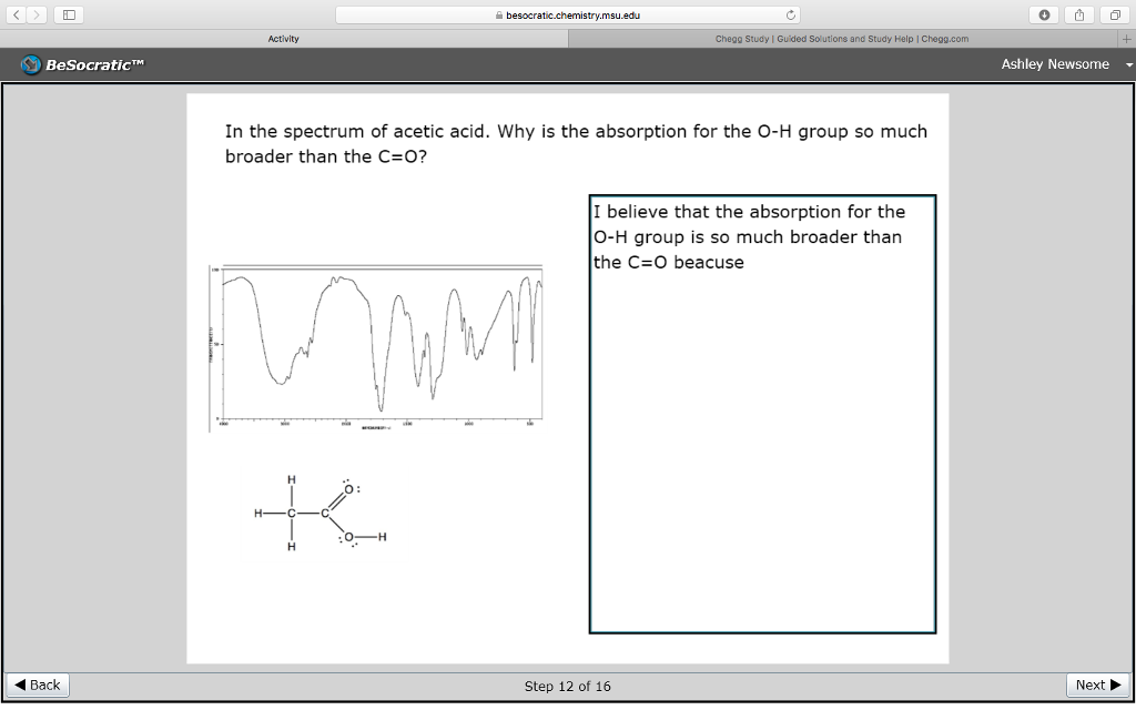 Chemistry help msu