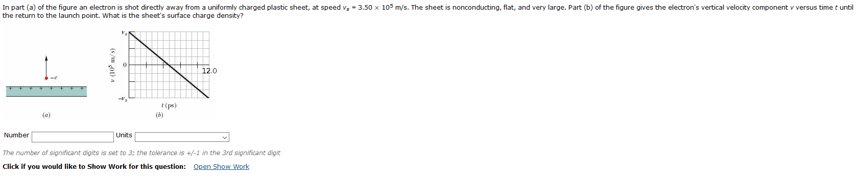 Solved In part (a) of the figure an electron is shot | Chegg.com