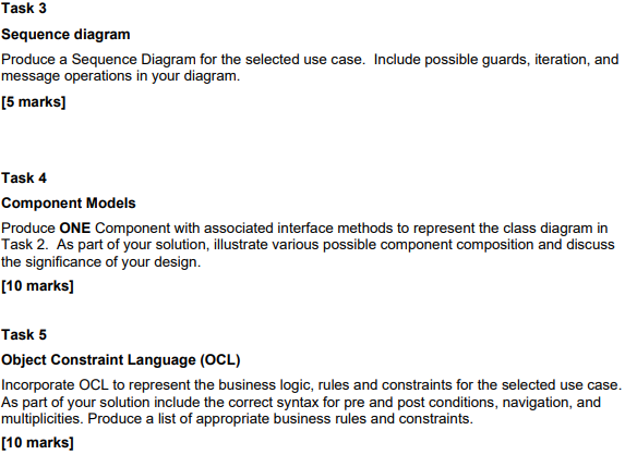 Solved Consider The Sequence Diagram Given Below And Answer Chegg Com