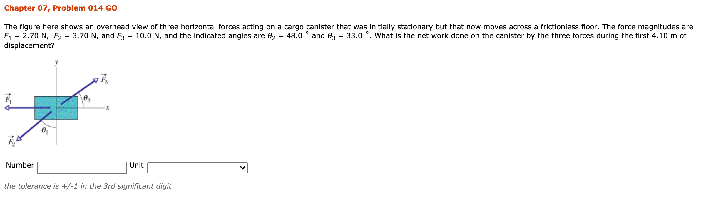 Solved Chapter 07, Problem 014 GO The figure here shows an | Chegg.com