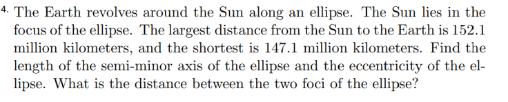 Solved 4. The Earth revolves around the Sun along an | Chegg.com